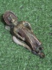 Antique Jenny Jones Brass Bronze Copper Door Knocker 19th Century  Salvaged 