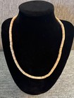 Vintage Original Hawaiian Puka Shell Choker Necklace Barrell Closure 18  Surfer