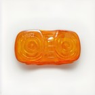 Grote 91963 Amber 2-bulb Square Replacement Lens