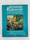 Dungeons   Dragons Set 3  Companion Rules 1984 Fantasy Role-playing Game