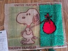 Peanuts Snoopy Latch Hook Rug 27 x 20  Vintage 70s Needs Completing Tool Include