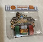 Italy Souvenir 3d Rome Magnet 4  Wooden New In Package