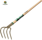 30024 Tru Tough 4-tine Forged Cultivator  5-inch Head  54-inch Wood Handle