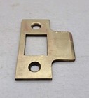 Antique Door Strike Plate  Mortise  Victorian  Old Vintage Brass Door Hardware