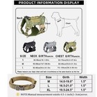 Military Tactical Dog Harness No-pull Heavy Duty Molle Training Service Dog Vest