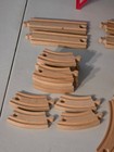 33pc Wooden Train Tracks Lot Railway Pieces Set Play For Thomas The Train Brio