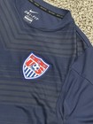 Usmnt Usa Jersey Home Shirt Nike Mens Large L Usmnt 2014 Blue Soccer World Cup