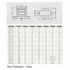 1-300w Ei Power Transformer 220vac To 6v 9v 12v 15v 18v 24v-220vac Single Output