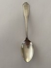 Vintage Hotel Utah Reed   Barton Hotel Silver Teaspoon Top Logo Bee Hive