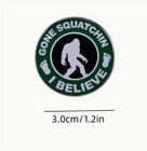 Gone Squatchin  Lapel Pin With Great Bigfoot Logo Cool Collector Item  1 2  Tall