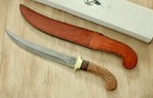 Khyber Knives 19  Damascus Short Scimitar   Arab Dagger - Discontiued