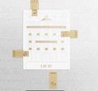 Christian Dior Bookmark Paperclip 4pc Set Gold Cd Bee Star Heart Vip Platinum