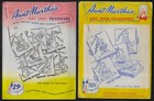 Lot Of 8 Aunt Martha s Day-of -the-week Hot Iron Transfers Unused Vintage