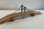 Vintage Brio  33476 Double Track Bridge - Gray Wooden Railway Trains  Rare 