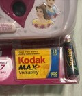 Vtg Disney Princess 35mm Flash Camera Kit Pink New Sealed In Package