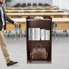 Rolling Mdf Wood Podium Church Pulpit School Lectern Conference Debate Stand