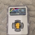 2018 Canada  2 Toonie Polar Bear Colorized Silver Ngc Pf70 Uc