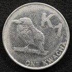 Zambia 1 Kwacha 2014  Coin  Inv j615