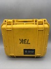 Pelican 1200 Waterproof Hard Protective Case  Foam Insert Yellow-fair Condition