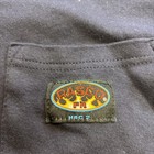 Rasco Fr Men s Long Sleeve Henley T-shirt In Navy Blue Hrc 2 Size Xl