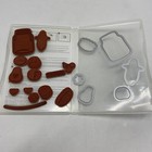 Stampin  Up  Perfectly Preserved Rubber Stamp Set   Cannery Set Framelits Dies