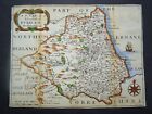 Antique Map Of County Durham By Richard Blome 1715