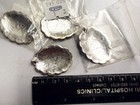 Lot Of 4 Sterling Silver Conchos From Rio Grande Jewelry Supply  32 G