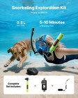Vevor Mini Scuba Tank 0 5l Portable Diving Lung Tank With Refill Adapter 5-10min