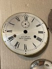 Antique Seth Thomas Outside Bell Ships Clock Case   Dial Parts