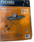 New Ridgid 15 Amp 10 In  Wet Tile Saw With Portable Stand