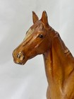 Antique Cast Iron Horse Door Stop Hubley Style Painted Repaired