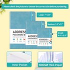 New Address Book With Alphabetical Tabs Hardcover Password Keeper Telephone Book