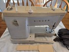 Vintage Singer Stylist Model 538 Sewing Machine W  Foot Pedal Working Extension 