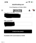 Duluth Trading Co  300 Gift Card For Clothing  Us Nationwide  No Expiration
