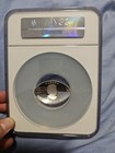 2017 Canada  25 Silver Football Proof 1st Day Ngc Gem Proof Joe Theismann Signed