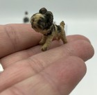 Lot Of 8 Vintage Miniature Porcelain Dogs  b