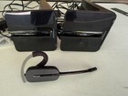 Plantronics Cs540 Wireless Phone Headset   2x C054 Docking Station  ac Adapters