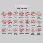 1pc Retro Wooden Handle Seal Wax Stamp Wedding Invitation Letter Card Envelope