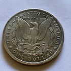 Morgan Silver Metal Plated Dollar 1895 Novelty Coin Excellent Condition