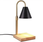 Mikasa Home Accents Adjustable Height Candle Warmer Black Electric New