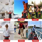 Heavy Duty Collapsible Telescoping Stool  Portable Retractable Stool  12 Colors