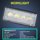 8pcs Led Upper Cab Light Lamp For John Deere 7210  7410  7510  7610  7710  7810