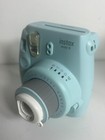 Fujifilm Instax Mini 9 Instant Camera Ice Blue Auto Exposure Built-in Flash 