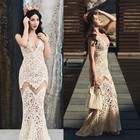 Michael Costello   Nwt Guiliana Gown Ivory Lace Bridal Wedding Dress Xs