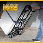 Klutch Carbon Steel Hand Truck  800-lb  Capacity  58-1 4in h