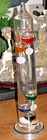 Galileo Multicolor Floating Sphere   s 13  Tall Thermometer