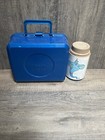 Vintage Aladdin  Plastic Lunch Box W  Thermos  read Desc  