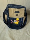 Winnie The Pooh Mini  And Piglet Mini Diaper Bag Denim And Corduroy
