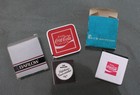 Vintage Lot Of 2 Coca-cola Advertising Tape Measures In Original Boxes