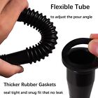 Gas Can Spout Replacement Old Style Flexible Pour Nozzle With Gaskets Vent Cap B